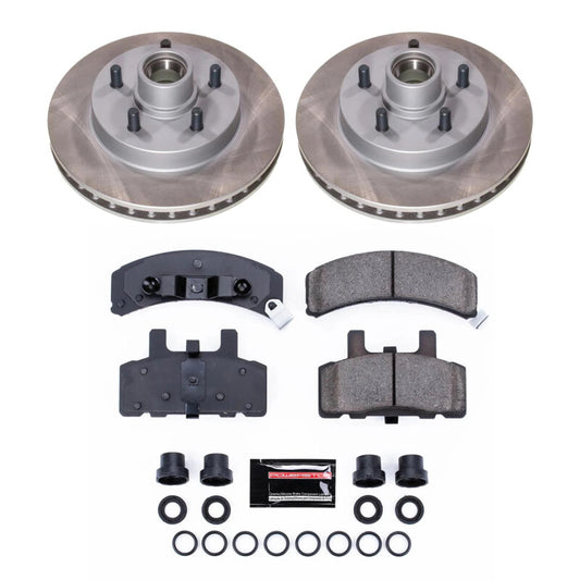 Power Stop 92-99 GMC Yukon Front Semi-Coated Rotor Kit