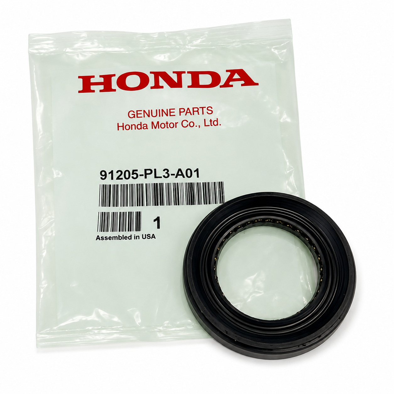 Honda - Genuine Honda OEM B-series Driver Side Axle Seal | 91205-PL3-A01