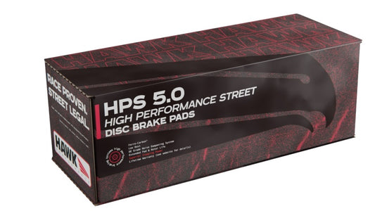 Hawk 19-22 Hyundai Veloster N HPS 5.0 Street Brake Pads - Rear