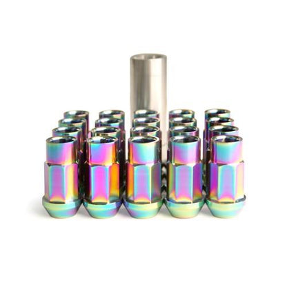 BLOX Racing 7-sided Forged Ti Lug Nut 12x1.5 - Single piece