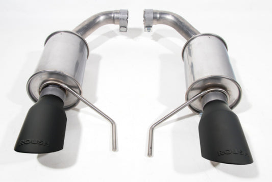 Roush 2024 Ford Mustang GT/EcoBoost Dual Tip Axle Back Exhaust w/ Black Tips