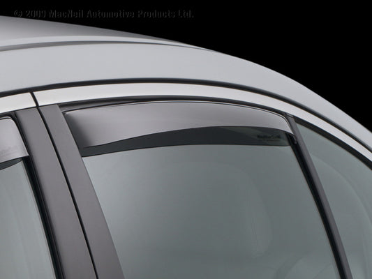 WeatherTech 08-12 Honda Accord Rear Rear Side Window Deflectors-Dark Tint