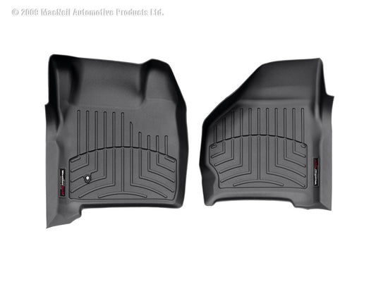 WeatherTech 99-07 Ford F250 Super Duty Crew Front FloorLiner - Black