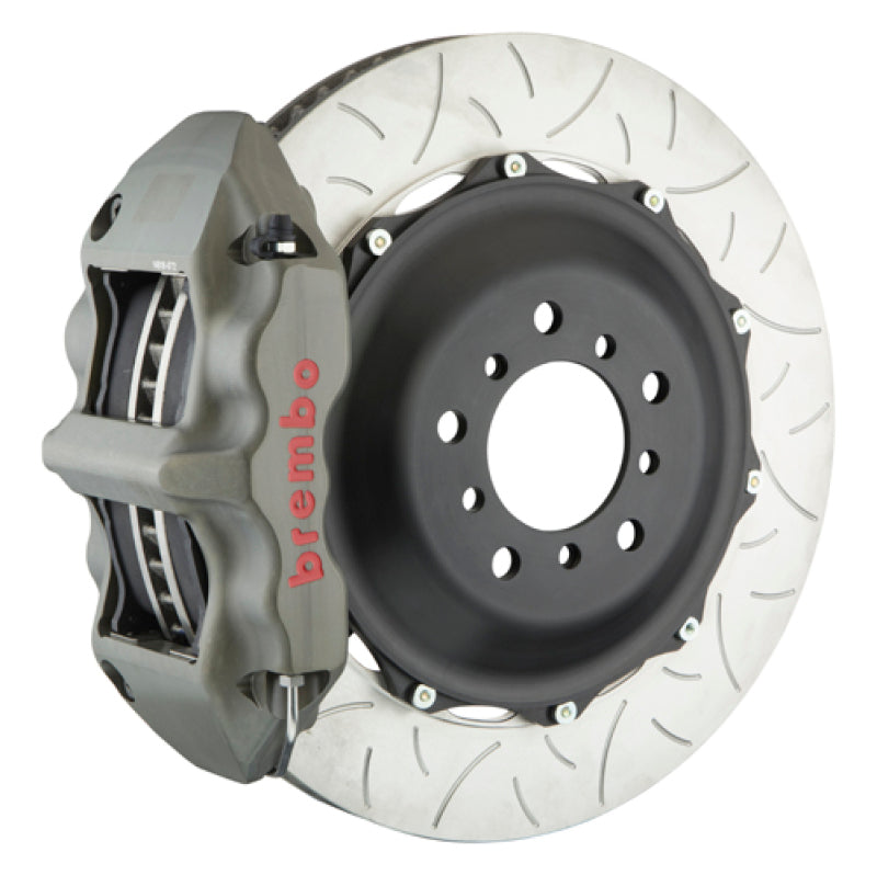 Brembo 08-14 Subaru WRX STi (GR/ GV) PISTA Front Race BBK 2pc 355x35x53a 2pc Rotor T3