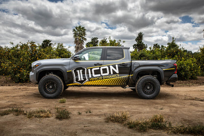 ICON 2024+ Toyota Tacoma 1.25in-3in Stage 8 Suspension System Billet w/ Triple Rate Spring