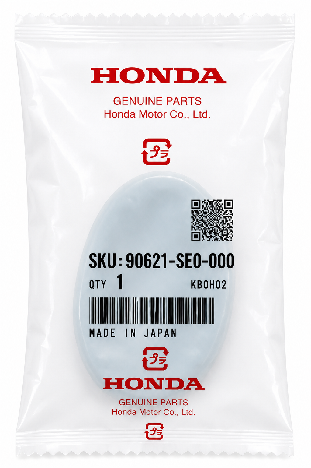 Honda - Hood Hole Plug for 86-89 Accord / 88-91 Prelude SKU:90621-SE0-000