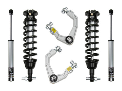 ICON 19-21 Ford Ranger 0-3.5in Stage 2 Suspension System w/ Billet UCA Alum Knuckle