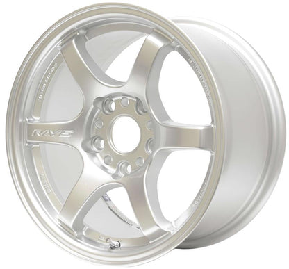 Gram Lights 57DR 15x8.0 +35 5x114.3 Sunlight Silver Wheel