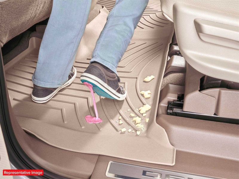 WeatherTech 2026 Genesis GV70 2nd Row Rear FloorLiner HP - Grey