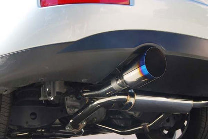 Invidia 03-08 Infiniti FX35/45 Gemini Single Layer Titanium Tip Cat-back Exhaust