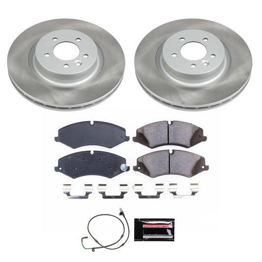 Power Stop 11-16 Land Rover LR4 Front Semi-Coated Rotor Kit