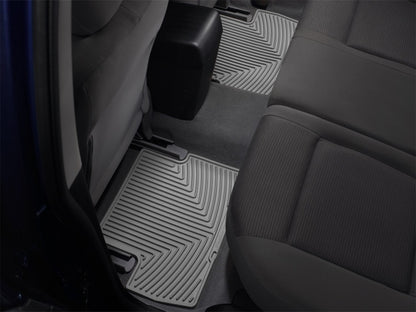 WeatherTech 07+ Ford Expedition Rear Rubber Mats - Grey