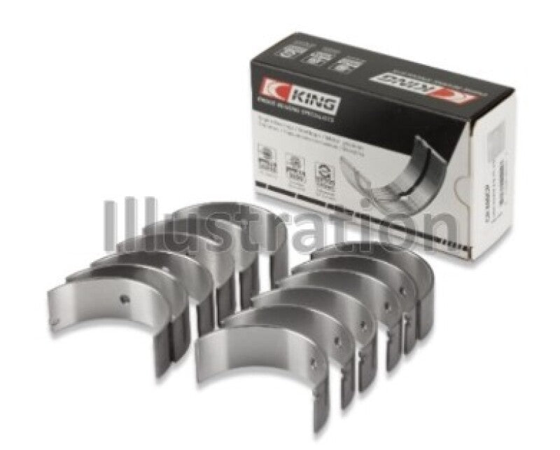 King Engine Bearings Chevrolet 262 (Od+.002in) (Size +0.75mm) Connecting Rod Bearing Set