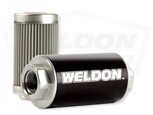 Weldon Racing - -12 ORB 100 Micron Stainless Filter Assembly