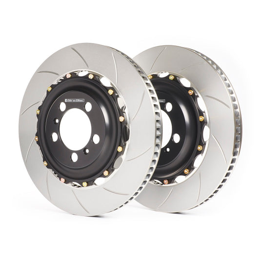 GiroDisc 13-14 Ford Mustang GT500 (S197) 5.8L Slotted Front Rotors