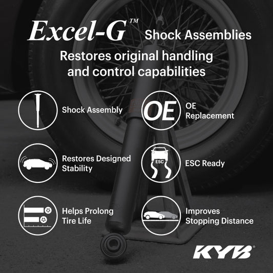 KYB 13-19 Cadillac ATS (Exc. Elect. Susp.) Excel-G Shock Assembly - Rear Right
