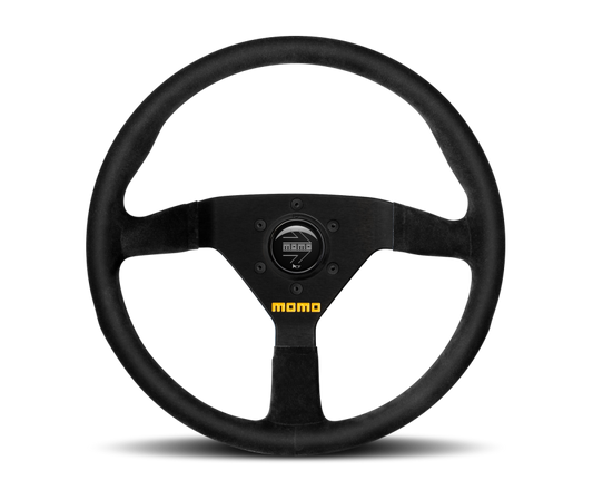 Momo - MOD78 Steering Wheel 350 mm -  Black Leather/Black Spokes
