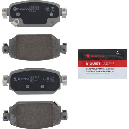 Brembo 17-18 Mazda 3 Rear NAO Brake Pad