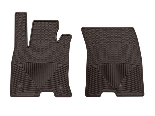 WeatherTech 22-26 Ford Maverick Hybrid 1st Row Front All-Weather Floor Mats - Cocoa