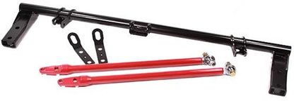 Innovative 90-93 Accord H/F-Series Black Steel Competition Traction Bar Kit (H/F-Series engine)