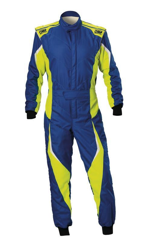 OMP TECNICA EVO SUIT BLACK/WHITE SIZE 62 FIA 8856-2018 + SFI