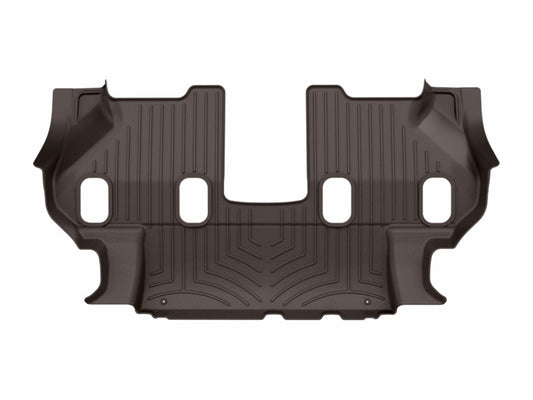 WeatherTech 19-24 Infiniti QX80 Rear FloorLiner HP - Cocoa