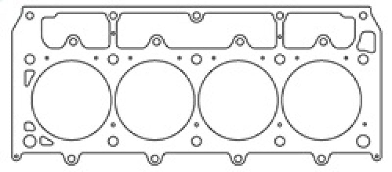 Cometic GM LSX Gen-4 Small Block V8 .036in MLS Cylinder Head Gasket - 4.185in Bore - RHS