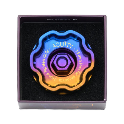 Acuity - Podium-Ti Oil Cap in Burnt Titanium Finish for Hondas/Acuras