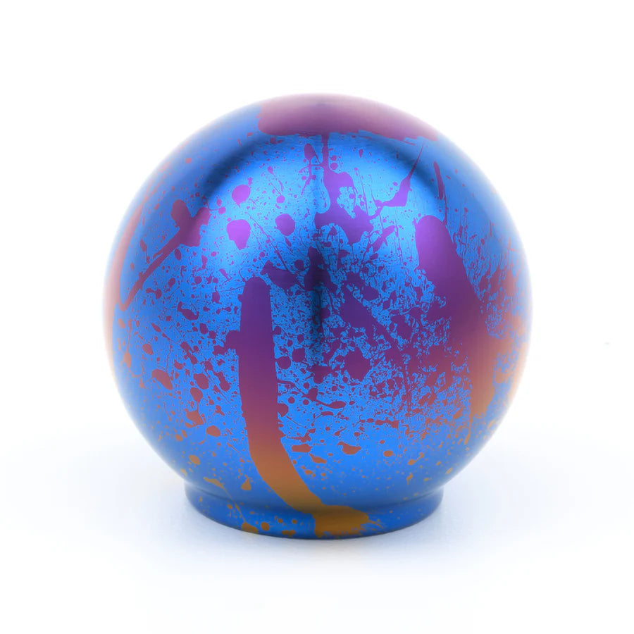 Acuity - POCO-Ti Low Profile Shift Knob in Splatter Titanium Finish (M10x1.5)