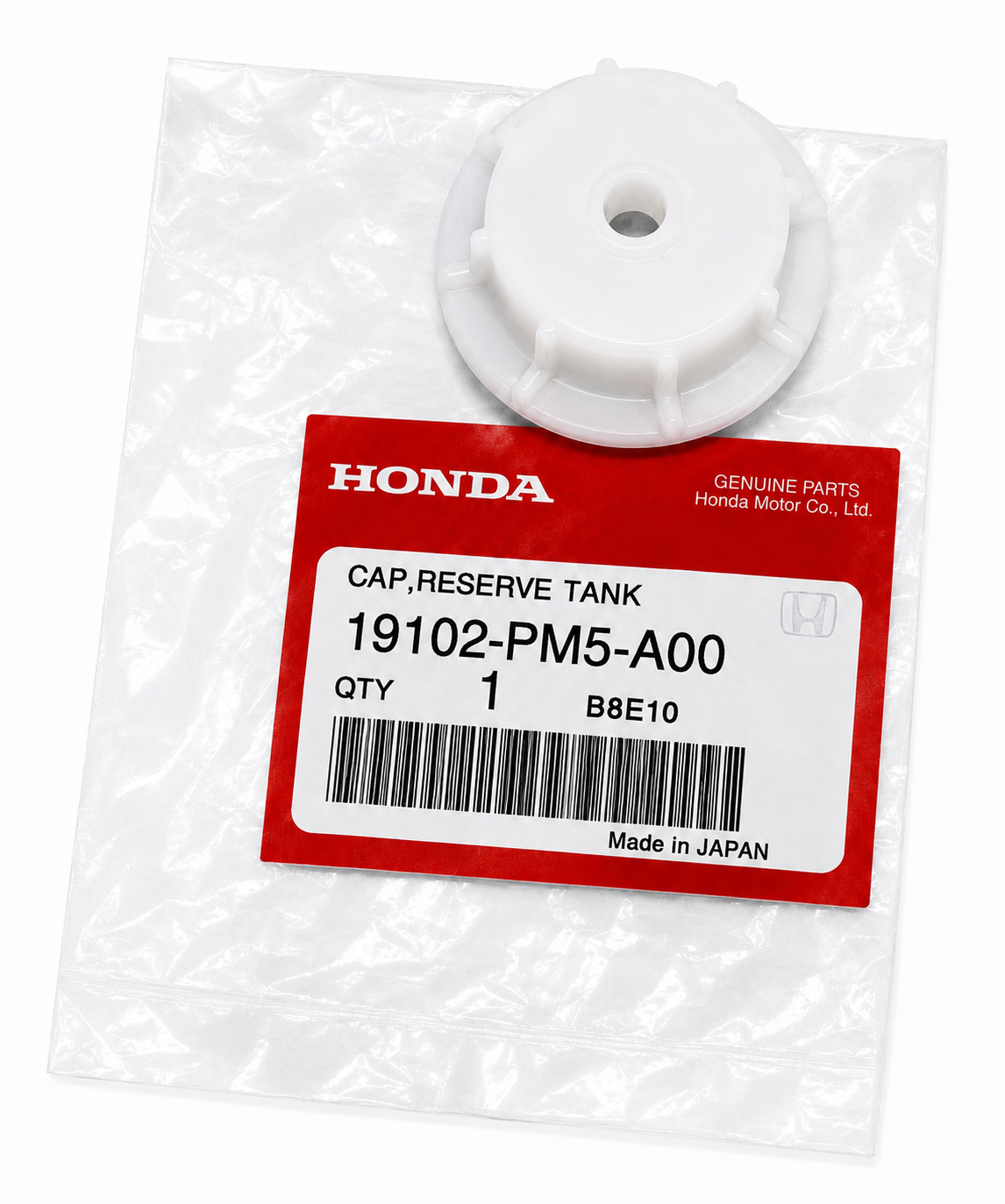 Honda - Genuine Honda OEM Coolant Reservoir Reserve Tank Cap | 19102-PM5-A00