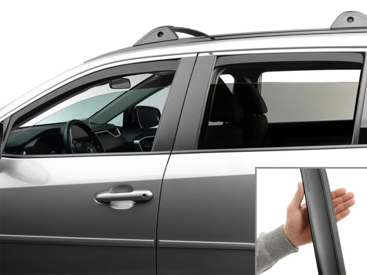 WeatherTech 19-25 Toyota Rav4 Front Rear Front & Rear Side Window Deflectors - Matte Blk