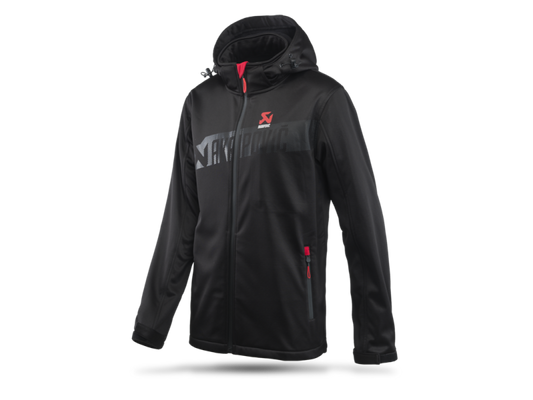 Akrapovic Mens Corpo Softshell Jacket Black - S