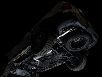 AWE Tuning 2024+ Toyota Land Cruiser / 2025+ Toyota 4Runner 0FG Cat-Back Exhaust w/ BashGuard