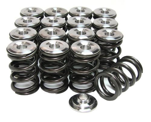 GSC P-D K-series Vtec K20/K24 Beehive Valve Spring and Titanium Retainer Kit Higher REV