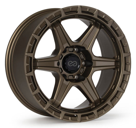 Enkei Trail-Finder 17x9 / 6x139.7 BP / ET-12 / 106.1mm Bore - Matte Bronze Wheel