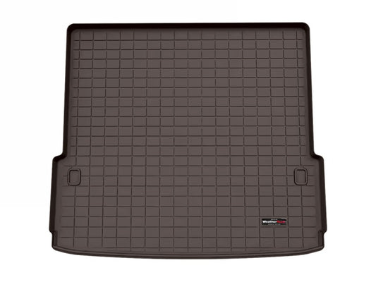 WeatherTech 25-26 Infiniti QX80 Behind 3rd Row Cargo Liner w/Bumper Protector - Cocoa