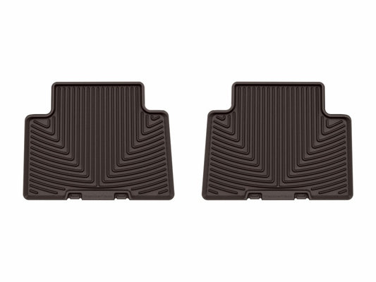 WeatherTech 23-26 Chevrolet Colorado 2nd Row Rear All-Weather Floor Mats - Cocoa