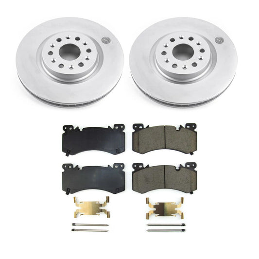 Power Stop 2022 Cadillac XT6 Front Z17 Coated Brake Kit