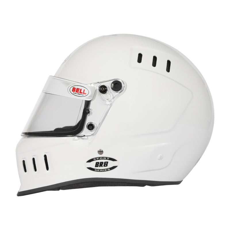 Bell Helmet Br8 White Lrg(60-61) Sa2025