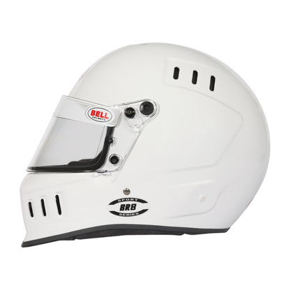 Bell Helmet Br8 White Lrg(60-61) Sa2025