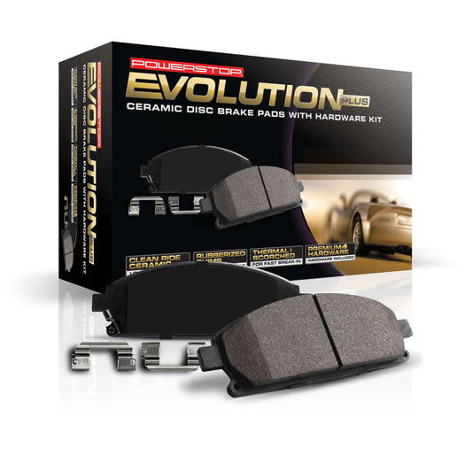 Power Stop 2015 Subaru Legacy Front Z17 Evo Ceramic Pad w/Hardware