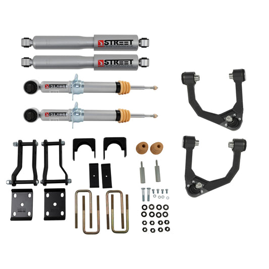 Belltech 19-21 Ford Ranger 4WD (All Cabs) Front And Rear Complete Kit w/ Street Performance Shocks