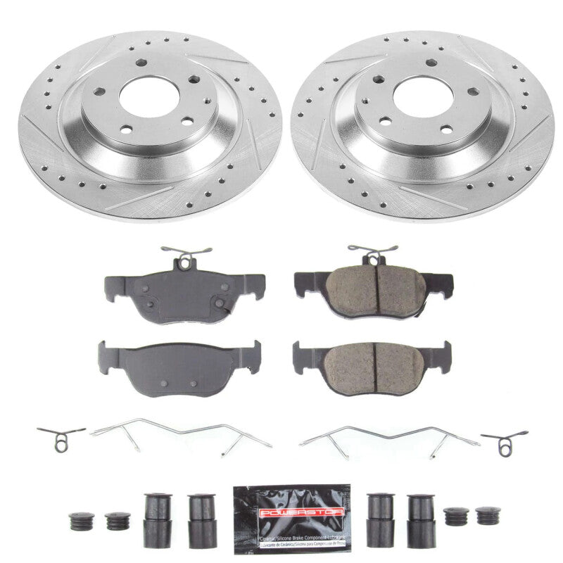 Power Stop 20-22 Mazda CX-30 Rear Z23 Evolution Brake Kit