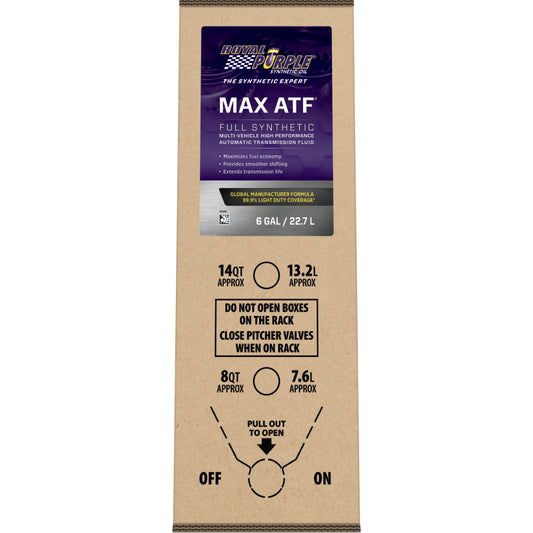 Royal Purple Max ATF Automatic Transmission Fluid - 6 Gallon Bag-In-Box