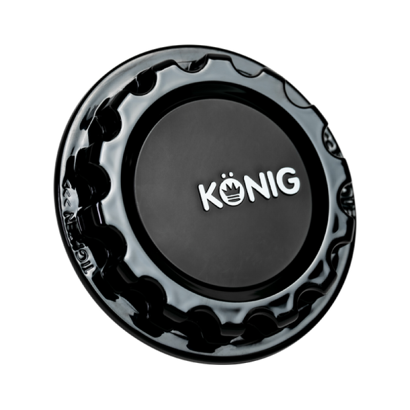 Konig MRK1 Gloss Black Gear Cap w/ Logo