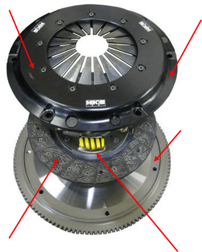 HKS 2022+ Toyota GR86 / 2022+ Subaru BRZ LA Clutch Kit