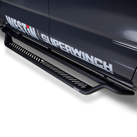 Westin 24-26 Toyota Tacoma DC Outlaw Drop Running Boards - Tex. Blk