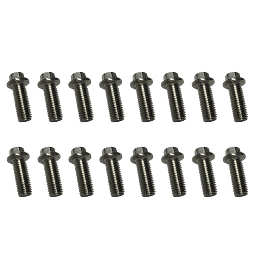 Kooks Ford 5.0L 4V Coyote Engine Header Bolt Kit (Fine Thread) QTY. 16 - M10 - 1.25 x 25mm Bolts