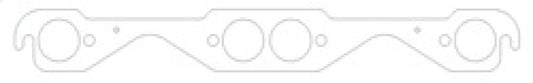 Cometic Chevy Gen1 SB V8 .064in ArmorCore Exhaust Mani Gasket Set-1.500in Round Port-23 Deg Head