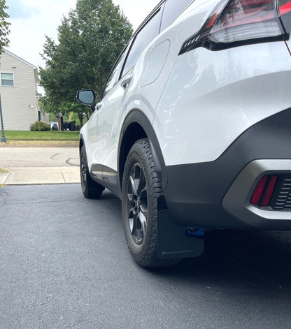 Rally Armor 23-25 Kia Sportage Black UR Mud Flap w/ Dark Grey Logo